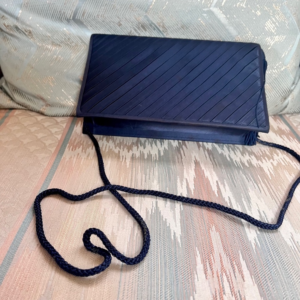 Elegant Navy Blue Women's Bag